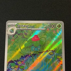 Ivysaur 167/165 Scarlet Violet 151 Art Rare Pokemon Card - Near Mint - Image 2