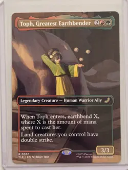 Toph, Greatest Earthbender (Borderless) Avatar: The Last Airbender Regular - Image 1