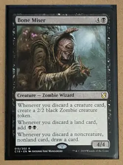 Bone Miser (Commander 2019) Regular, Near Mint - *See Description* - Image 1