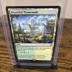 MTG Commander Legends Battle for Baldur's Gate Bountiful Promenade NM - Image 2