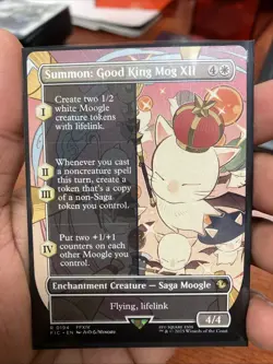 Summon: Good King Mog XII (Borderless) Commander: Final Fantasy Regular - Image 1