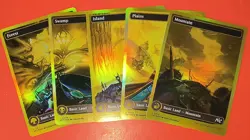 5X PLAY SET, MTG: AETHERDRIFT, 1ST PLACE FOIL,NM, DFT - Image 1