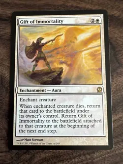 Gift of Immortality - Theros - LP - MTG - Image 1
