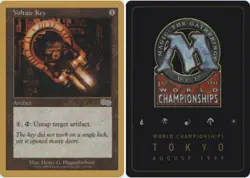 Voltaic Key - Kai Budde - 1999 ~ Near Mint World Championship J MTG Magic Ultima - Image 1
