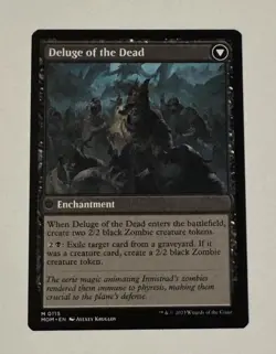 MTG Invasion of Innistrad Deluge of the Dead - March Of The Machine NM - Image 2