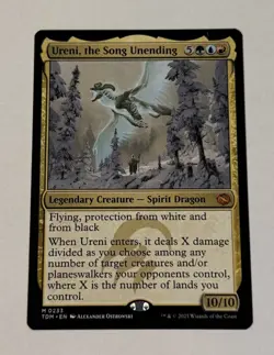 MTG Ureni, the Song Unending - Tarkir Dragonstorm LP - Image 1