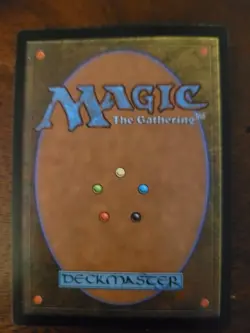 MTG: Angel's Trumpet Urza's Legacy Foil, great condition, slight bend on top. - Image 3