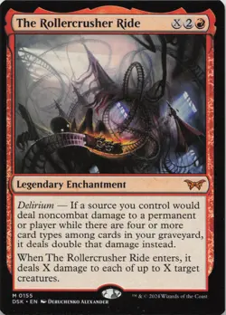 The Rollercrusher Ride (0155) M Duskmourn: House of Horror 155 LP-NM - Image 1