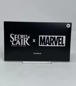 Secret Lair x Marvel Deadpool Magic the Gathering Regular Edition SEALED In Hand - Image 1