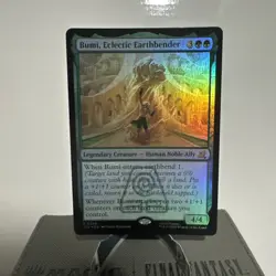 Bumi, Eclectic Earthbender - 248 - MTG Avatar: The Last Airbender - Rare - FOIL - Image 1