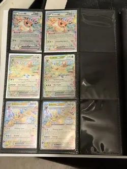 Pokemon TCG Prismatic Evolutions EEVEELUTION EXs LOT OF 17 - Image 2