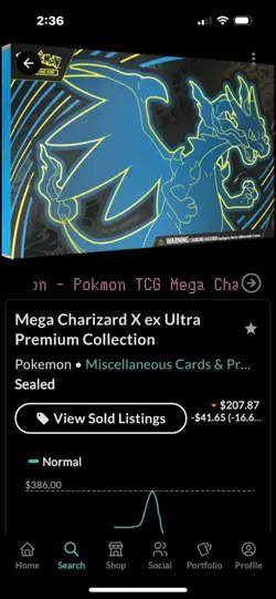 3x Pokemon TCG Phantasmal Flames Mega Charizard EX UPC - Sealed/New 🔥🔥🔥 - Image 3