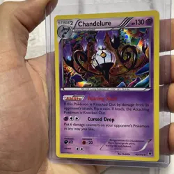 Pokemon Chandelure 43/119 XY - Phantom Forces Holo Pokemon Nintendo Rare LP+ - Image 1