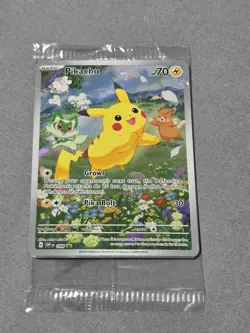 Pikachu SVP088 - Pokemon Scarlet & Violet: Paldea Adventure Chest Promo - SEALED - Image 1
