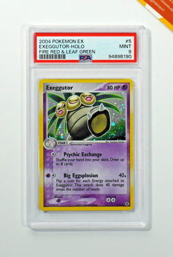 Pokemon PSA 9 Exeggutor #5 Holo EX FireRed & LeafGreen 2004 English - Image 1