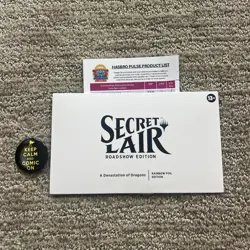 2025 SDCC Secret Lair A Devastation of Dragons Roadshow Rainbow Foil Exclusive - Image 1