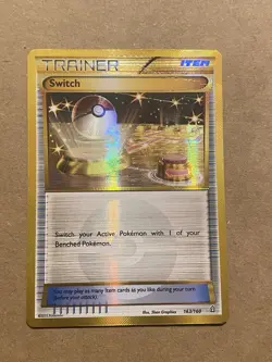 Switch 163/160 Primal Clash Pokemon TCG (HP) - Image 1