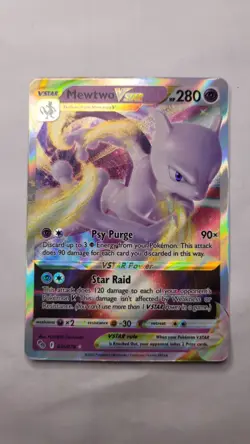 Mewtwo VSTAR 31/78 Pokemon GO Holo Rare VSTAR NM - Image 1