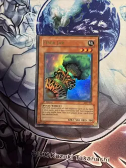 (108) Yu-Gi-Oh Fiber Jar LOD-056 Legacy of Darkness 1st Edition LP - Image 1
