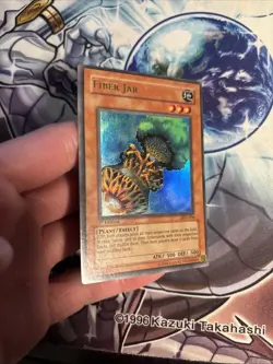 (108) Yu-Gi-Oh Fiber Jar LOD-056 Legacy of Darkness 1st Edition LP - Image 2