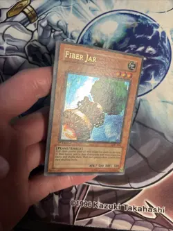 (108) Yu-Gi-Oh Fiber Jar LOD-056 Legacy of Darkness 1st Edition LP - Image 4