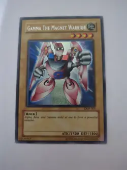 Yu-Gi-Oh! Gamma the Magnet Warrior DOR-003 Unlimited Prismatic Secret Rare NM - Image 1