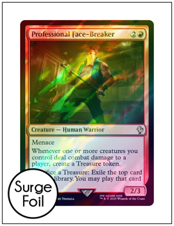 1x Professional Face-Breaker, Surge Foil, Final Fantasy, Magic MTG NM - Image 1
