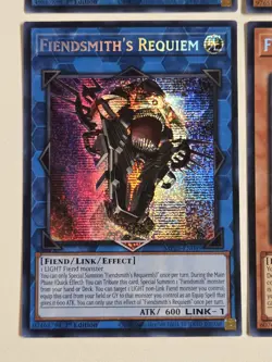 Fiendsmith Engraver + Fiendsmith's Requiem MP25 Secret Rare Yugioh Set + BONUS - Image 2
