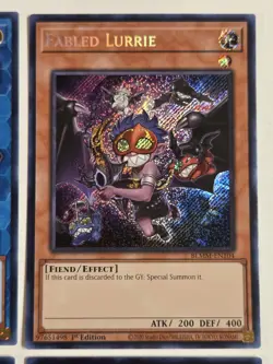 Fiendsmith Engraver + Fiendsmith's Requiem MP25 Secret Rare Yugioh Set + BONUS - Image 4