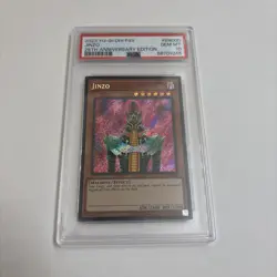 Yugioh Jinzo PSV-EN000 Secret Rare 25th Anniversary PSA 10 GEM MINT - Image 1