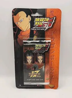 Dragon Ball GT TCG SUPER 17 SAGA Blister Pack of 10 Cards 1st Edition New - Image 1