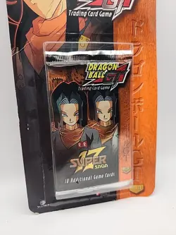 Dragon Ball GT TCG SUPER 17 SAGA Blister Pack of 10 Cards 1st Edition New - Image 2