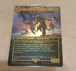 Edward, Jackdaw Captain FOIL Secret Lair NM MTG - Image 1