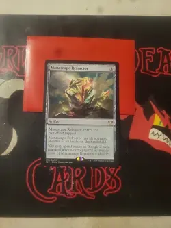 Magic The Gathering Commander 2020 "Manascape Refractor" 068/322 RARE NM - Image 1