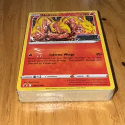 Pokemon - Moltres Stamped Holo - SWSH185 - Brilliant Stars Promo Deck - Sealed - Image 2
