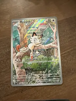 Meowth 106/094 IR Phantasmal Flames English Pokemon TCG - MINT - Image 1