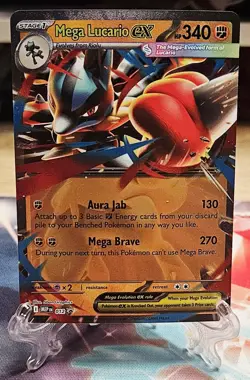 Mega Lucario ex 012 Me: Mega Evolution Promo Holo Pokemon TCG - Image 1