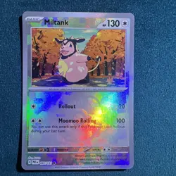 Pokemon Prismatic Evolutions - 081/131 Miltank - Master Ball Reverse Holo - NM/M - Image 1