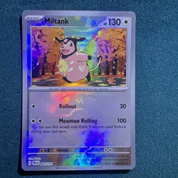 Pokemon Prismatic Evolutions - 081/131 Miltank - Master Ball Reverse Holo - NM/M - Image 2