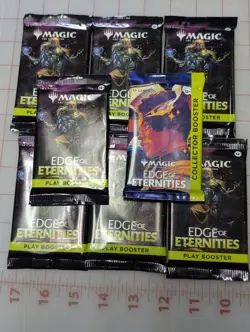 🔥🔥MTG Edge Of Eternities Booster Pack/Collector Lot (IN HAND) - Image 1