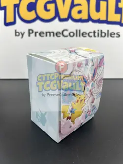 2025 In Stock Pokemon Hangzhou Masters Deck Storage Box Pikachu & Sylveon - Image 2