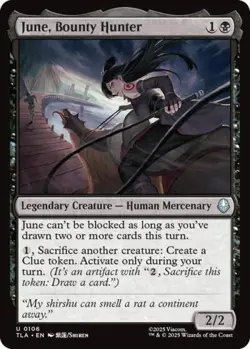 ~ June, Bounty Hunter ~ NM Foil ~ MTG: Avatar ~ MTG ~ - Image 1