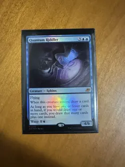 x1 MTG EOE Quantum Riddler Foil 0072 Pack Fresh - Image 1