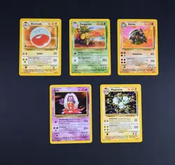 5 Rares Legendary Collection 4NM 1MP Pokemon Cards Magneton Golem Electrode Jynx - Image 1