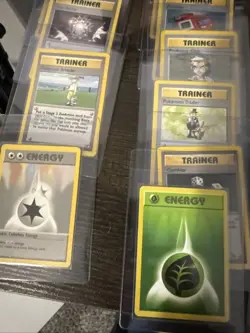 Lot of 37 Vintage Trainers and Energy MP Pokemon Card TCG 1st Edition Shadowless - Image 3
