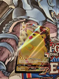 2022 Pokemon Pikachu VMAX 044/185 Play! Prize Pack Series 1 Card Holo NM - Image 3