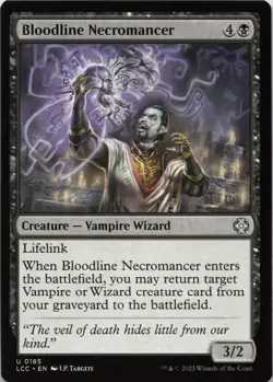 Bloodline Necromancer U Commander: The Lost Caverns of Ixalan 185 LP-NM - Image 1