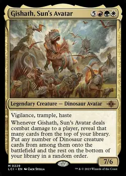 *MtG: GISHATH, SUN'S AVATAR - The Lost Caverns of Ixalan Mythic magicman-europe* - Image 1