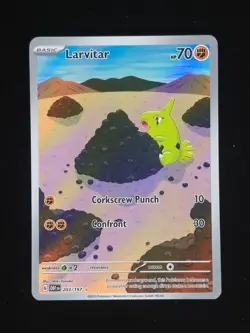 Larvitar 203 Pokemon Obsidian Flames (OBF) NM 🔥🔥🔥 - Image 1