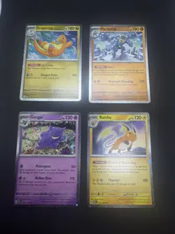 Pokemon 151 Sam’s Club Mini Tin Bundle Set of 4 Cosmos Holo Promos (Promos only) - Image 1